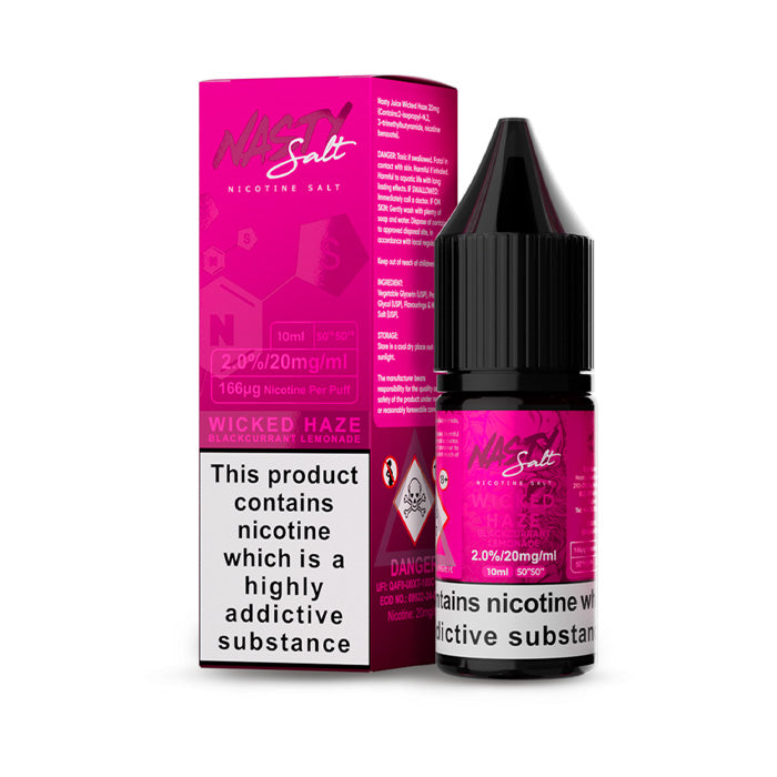 Wicked Haze Nic Salt E-Liquid by Nasty Juice Wicked Haze Nic Salt E-Liquid by Nasty Juice