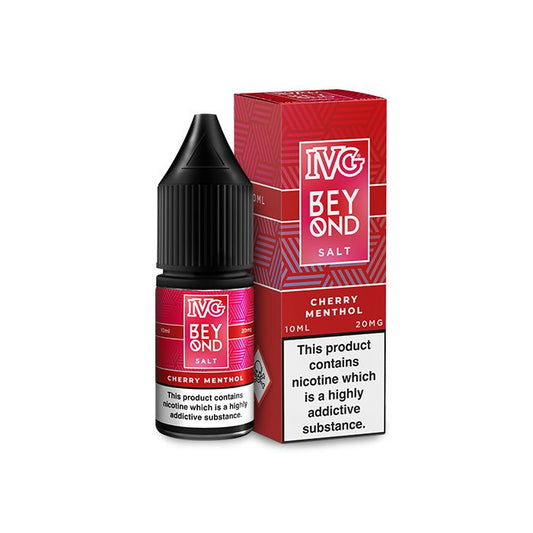 Cherry Menthol 10ml Nic Salt E-Liquid by IVG Beyond