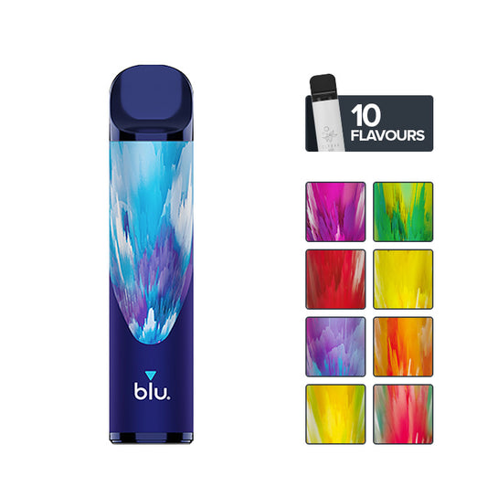Blu Bar Disposable with 8 colour boxes