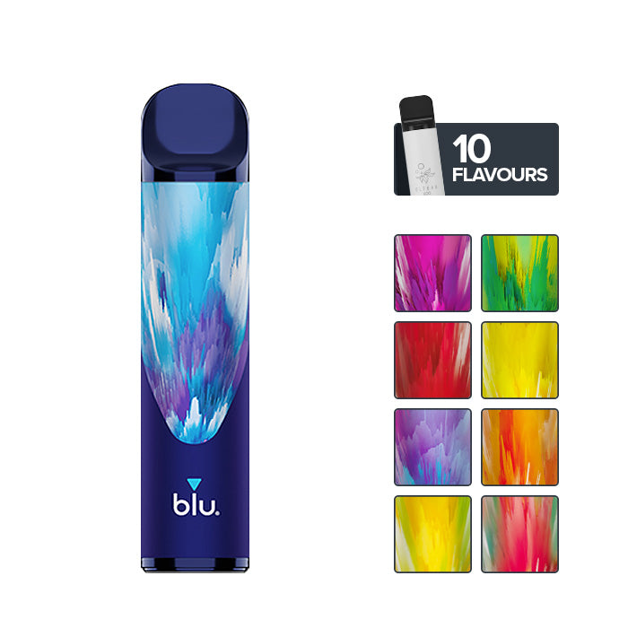 Blu Bar Disposable with 8 colour boxes