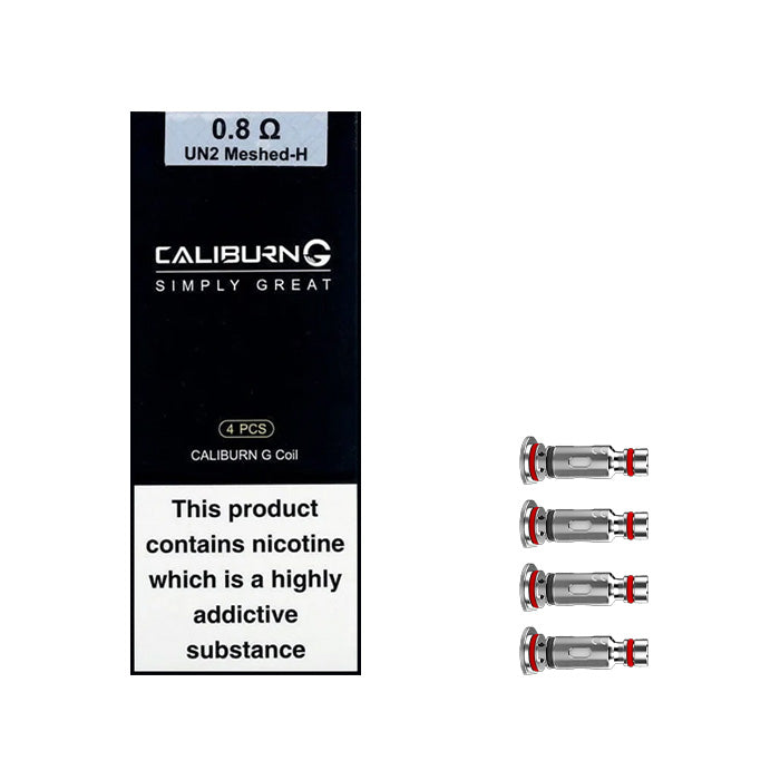 Uwell Caliburn G Replacement Coils | 4 Pack | UK ECIG STORE Uwell Caliburn G Replacement Coils | 4 Pack | UK ECIG STORE