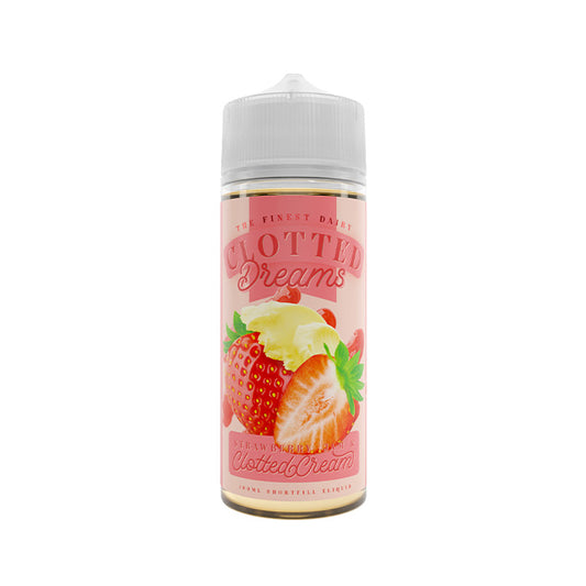 Clotted Dreams Strawberry Jam Clotted Cream 100ml Shortfill E-Liquid