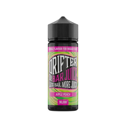 Drifter Bar Juice 100ml Shortfill E-Liquid Apple Peach