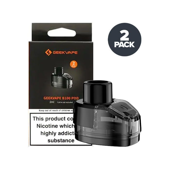 Geekvape Aegis Boost Pro 2 (B100) Empty Replacement Pods | UK ECIG STORE Geekvape Aegis Boost Pro 2 (B100) Empty Replacement Pods | UK ECIG STORE