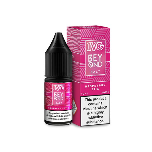 Raspberry Stix 10ml Nic Salt E-Liquid by IVG Beyond