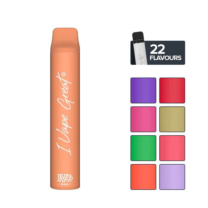 elfbar elfa master akku IVG Bar + Ruby Guava Ice 20mg 600 puffs Disposable Vape main image 0