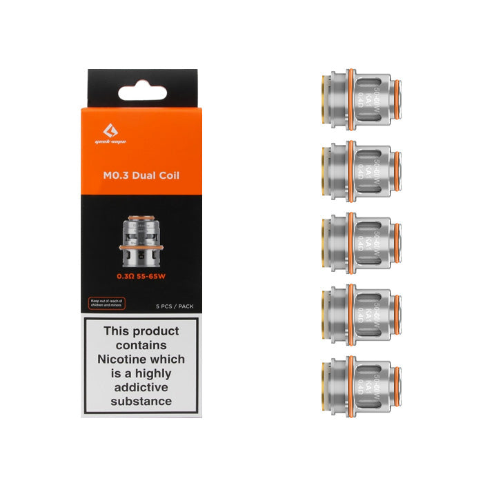 Geekvape M Series Replacement Coils | 5 Pack | UK ECIG STORE Geekvape M Series Replacement Coils | 5 Pack | UK ECIG STORE