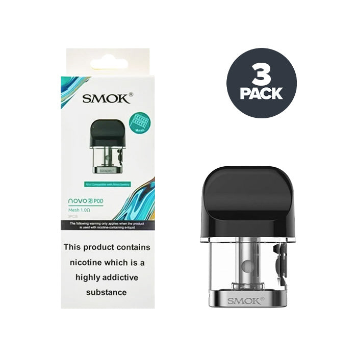 Smok Novo 2 Replacement Pods | 3 Pack | UK ECIG STORE Smok Novo 2 Replacement Pods | 3 Pack | UK ECIG STORE
