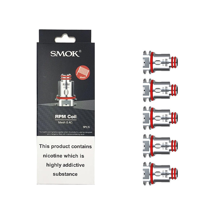 Smok RPM Replacement Coils | 5 Pack | UK ECIG STORE Smok RPM Replacement Coils | 5 Pack | UK ECIG STORE