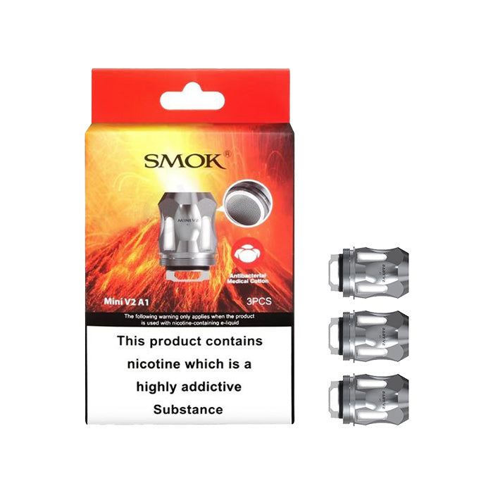smok tfv-mini v2 vape coils Smok TFV-Mini V2 Replacement Vape Coils (Pack of 3)