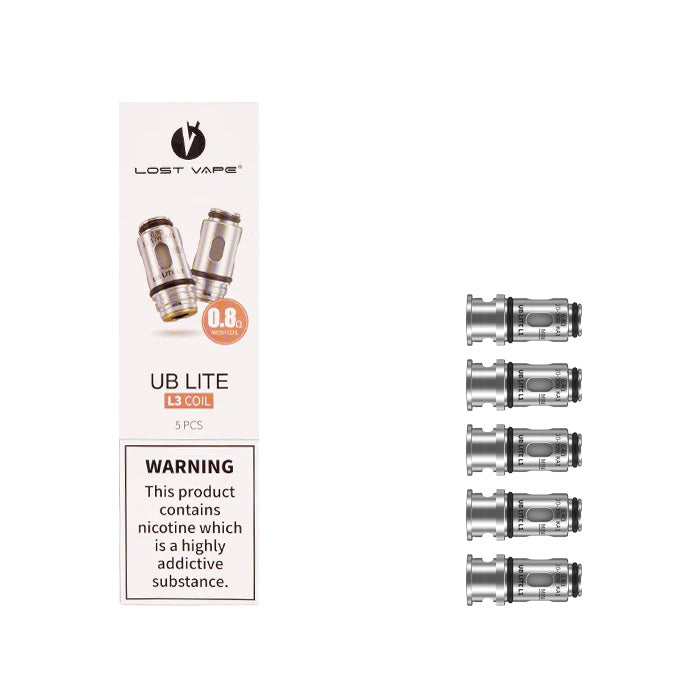 Lost Vape UB Lite Replacement Coils | 5 Pack | UK ECIG STORE Lost Vape UB Lite Replacement Coils | 5 Pack | UK ECIG STORE