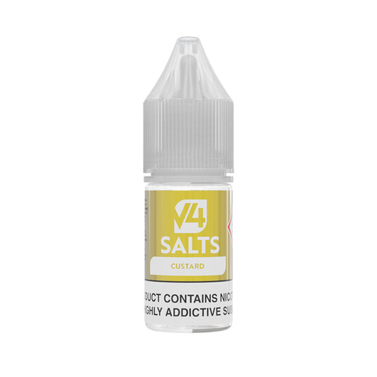 V4 10ml Nic Salt E-Liquid Custard
