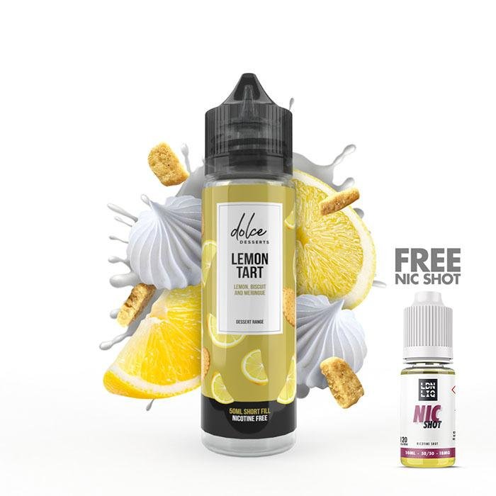 what is penjamin vape Dolce Desserts Lemon Tart 50ml Short Fill E-liquid