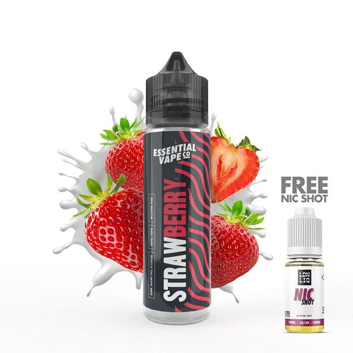elfbar nachfüll pod läuft aus Essential Vape Co Strawberry 50ml E-Liquid