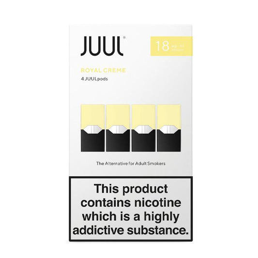 Juul Pods Royal Creme x 4 Replacement Pods 18 mg