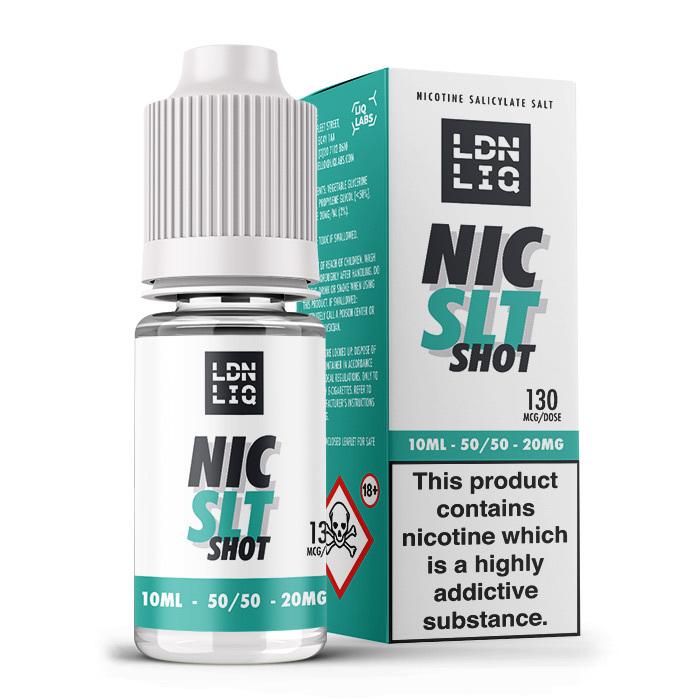 LDN LIQ Premium Nicotine Salt Shot 20mg | Smooth Nicotine Shots