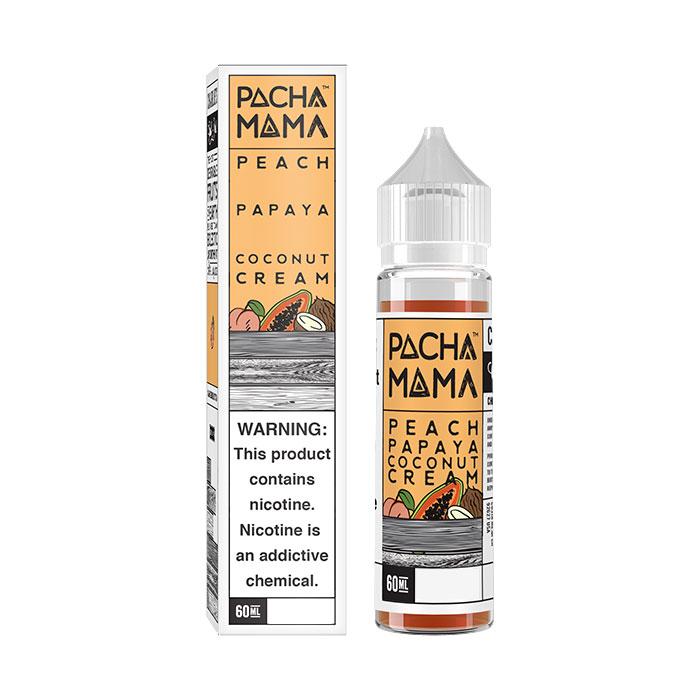 Pachamama Peach Papaya Coconut Cream 50ml Short Fill E-Liquid