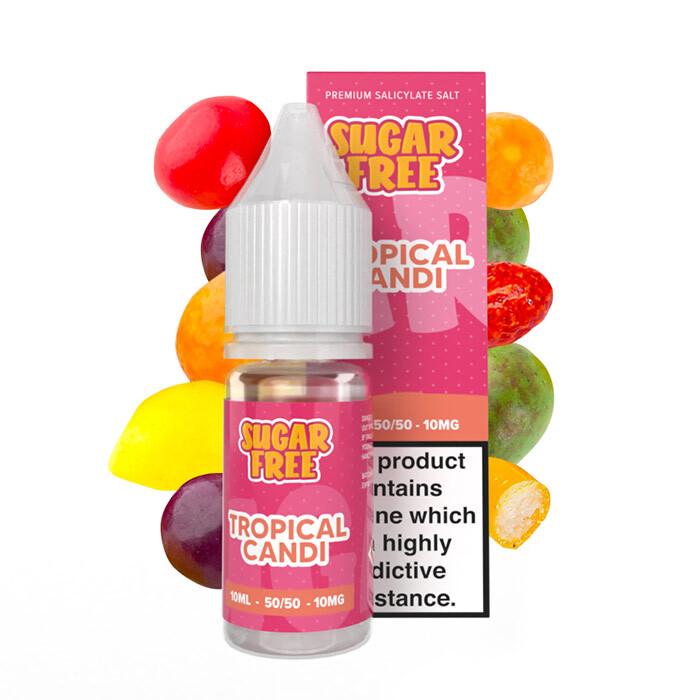 Sugar Free Tropical Candi | 10ml Nic Salt E-Liquid | UK ECIG STORE Sugar Free Tropical Candi | 10ml Nic Salt E-Liquid | UK ECIG STORE