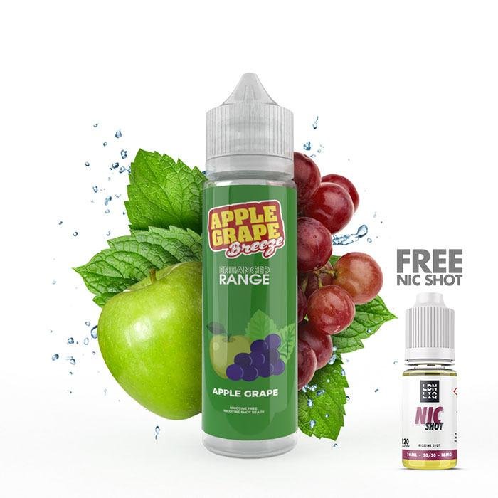 UK ECIG STORE - Apple Grape Breeze High VG 50ml E-Liquid UK ECIG STORE - Apple Grape Breeze High VG 50ml E-Liquid