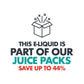 Yogg 50ml Short Fill E-Liquid Juice Pack Saving