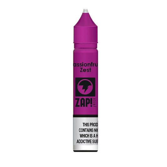 Zap! Juice Passionfruit Zest 10ml 20mg Nicotine Salt E-Liquid