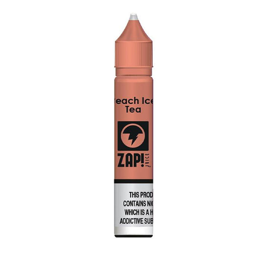 Zap! Juice Peach Ice Tea 10ml 20mg Nicotine Salt E-Liquid