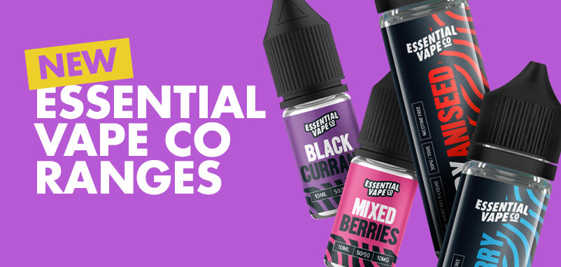 The New Essential Vape Co range has arrived! (UPDATED)