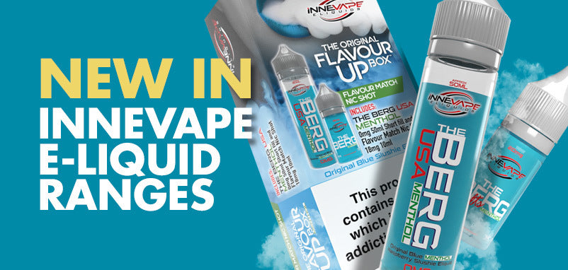 New from Innevape - Flavour Ups and Nic Salts Ranges!