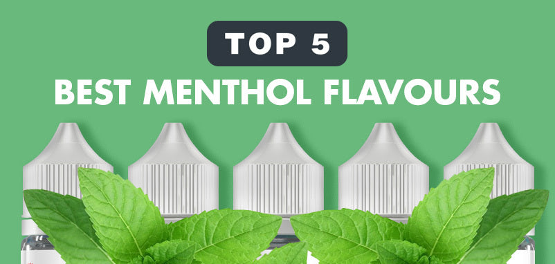 Top 5 Menthol Flavours - E-Liquids - UK ECIG STORE