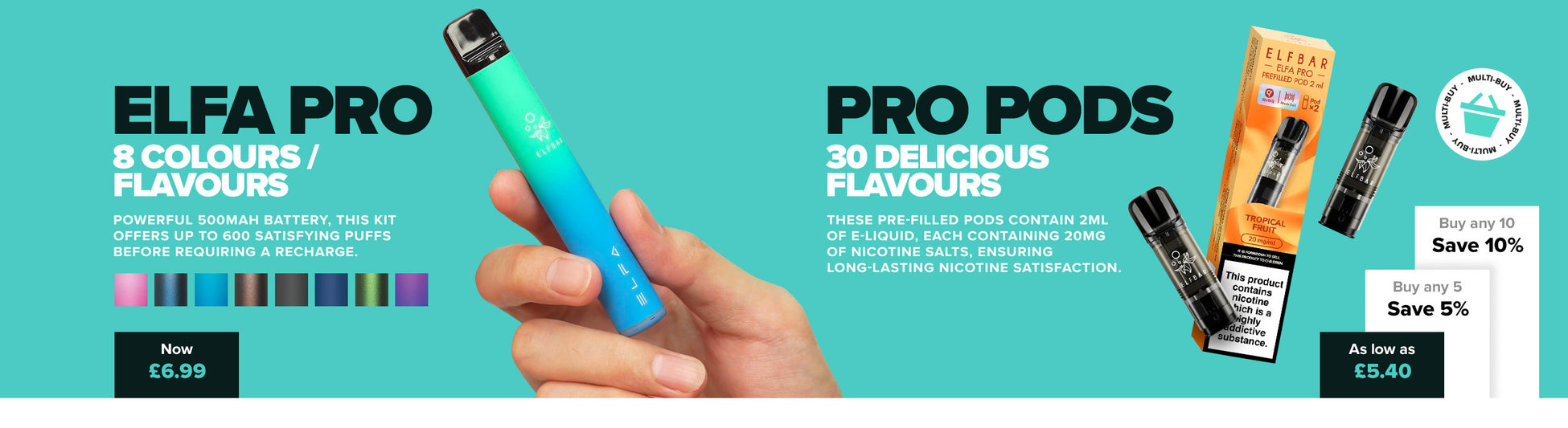 Elf Bar Elfa Pro Pod Kit