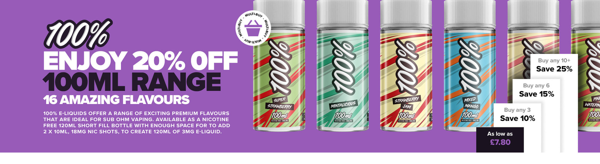 100% E-Liquid