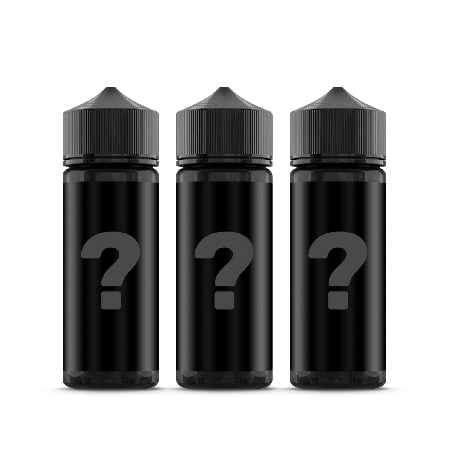 Three Mystery 100ml E-Liquids Bottles