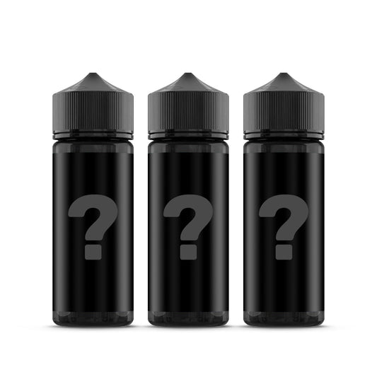 Three Mystery 100ml E-Liquids Bottles