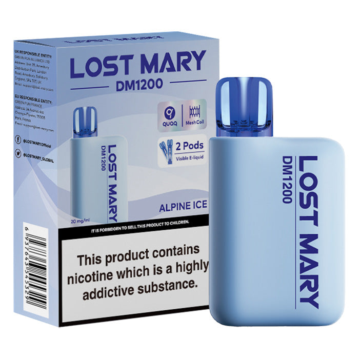 Lost Mary DM1200 Disposable Alpine iCE