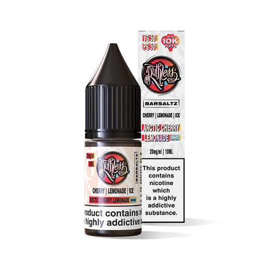 Arctic Cherry Lemonade on Ice Nicotine Salt by Ruthless Bar Saltz