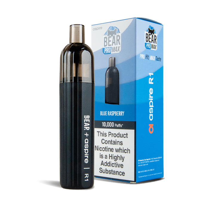 Aspire Bear Pro Max Pod Kit Blue Raspberry