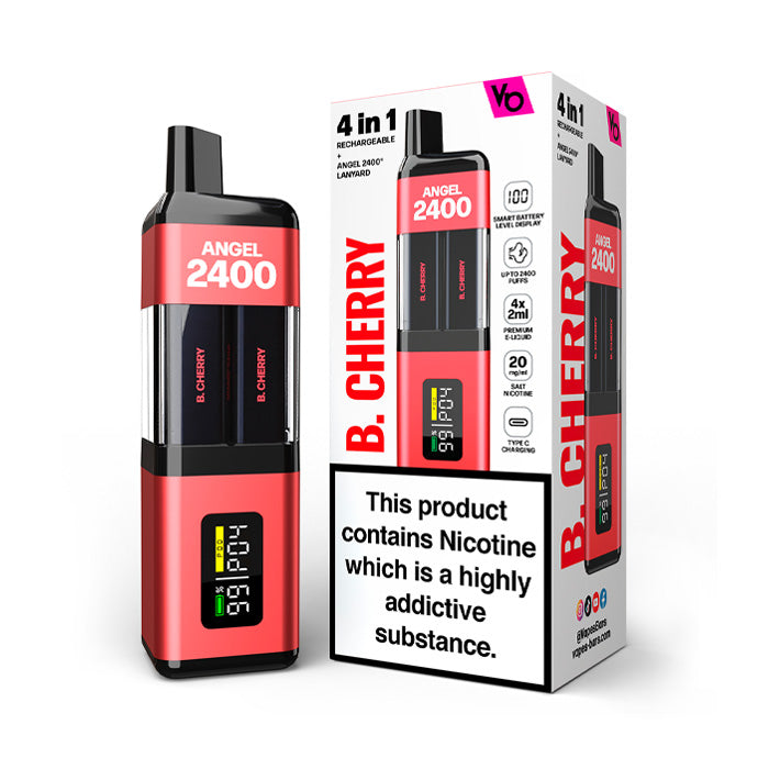 B.Cherry Vapes Bars Angel 2400 Disposable Vape