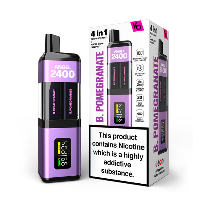 B.Pomegranate Vapes Bars Angel 2400 DisposableVape