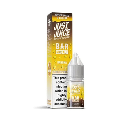 Banana 10ml Nic Salt E-Liquid by Just Juice Bar Salts