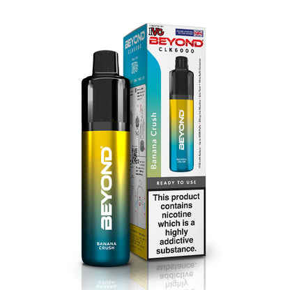 Banana Crush IVG Beyond CLK 6000 Disposable and Box