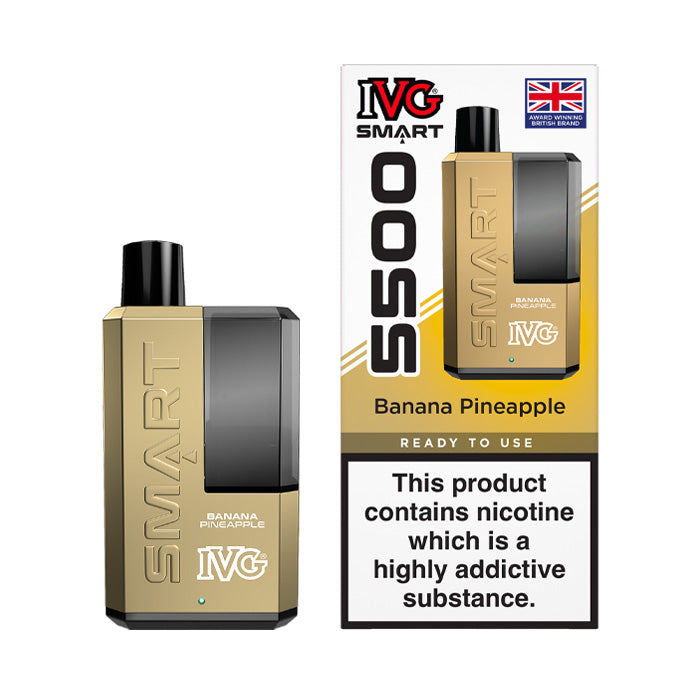 Banana Pineapple IVG Smart 5500 Disposable Vape