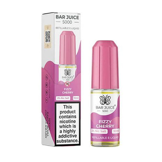 Bar Juice Fizzy Cherry 10ml Nicotine Salt E-Liquid