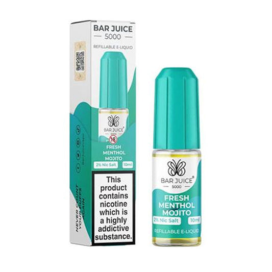 Bar Juice Fresh Menthol Mojito 10ml Nicotine Salt E-Liquid