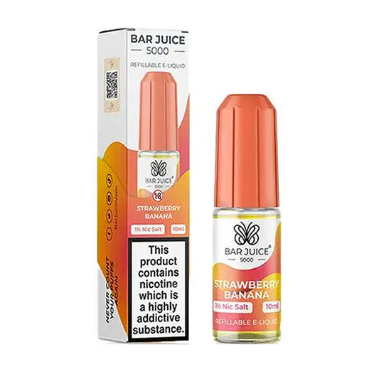 Bar Juice Strawberry Banana 10ml Nicotine Salt E-Liquid