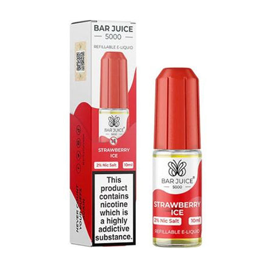 Bar Juice Strawberry Ice 10ml Nicotine Salt E-Liquid