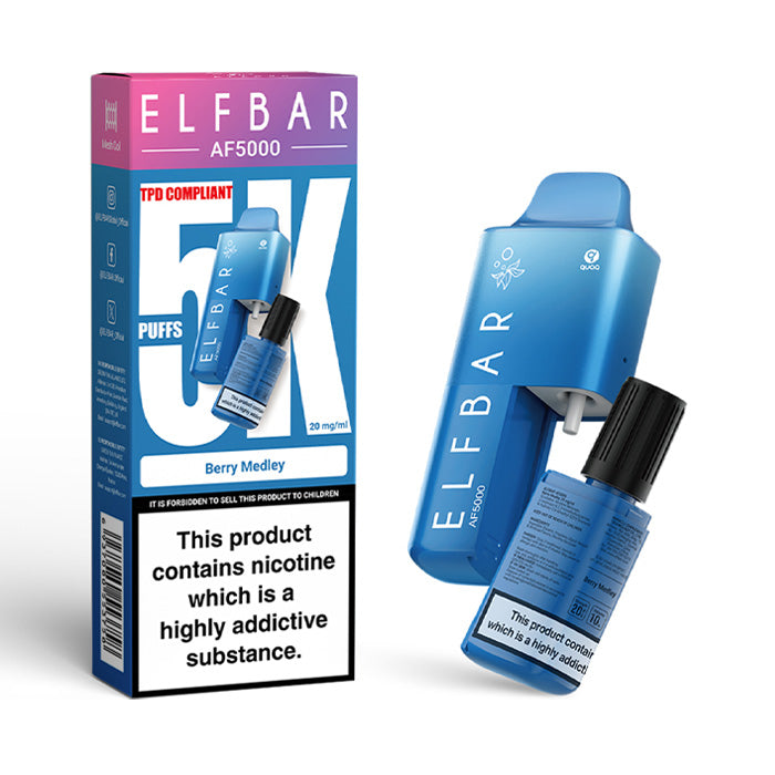 Elf Bar AF5000 Disposable Vape | 5000 Puffs | From 7.19 Elf Bar AF5000 Disposable Vape | 5000 Puffs | From 7.19