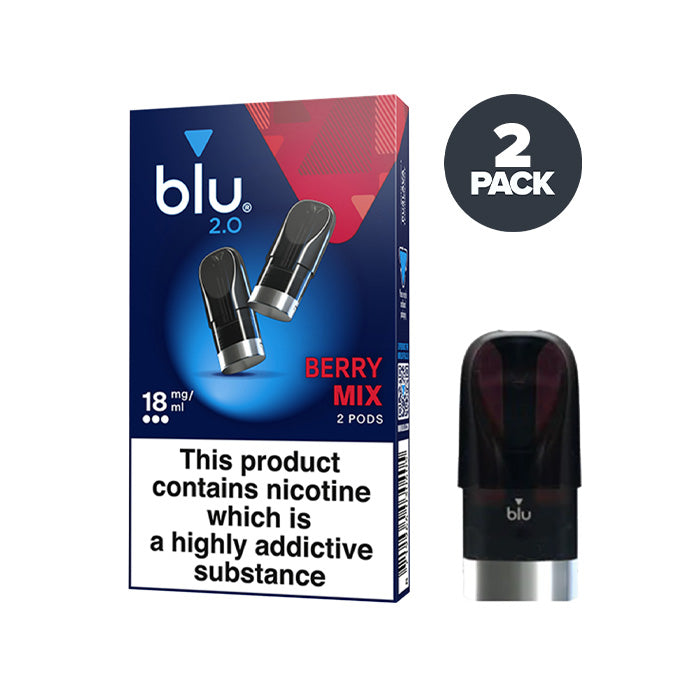 Berry Mix Blu 2.0 Pre-Filled Pods | Pack of 2 Berry Mix Blu 2.0 Pre-Filled Pods | Pack of 2