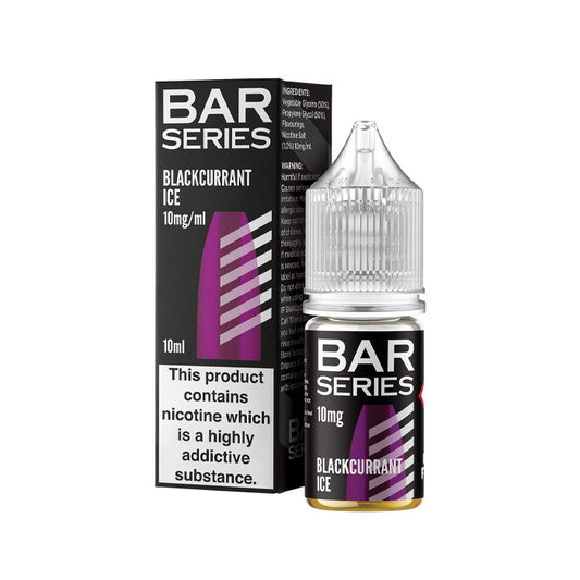 Blackcurrant Ice 10ml Nic Salt E-Liquid by Bar Series