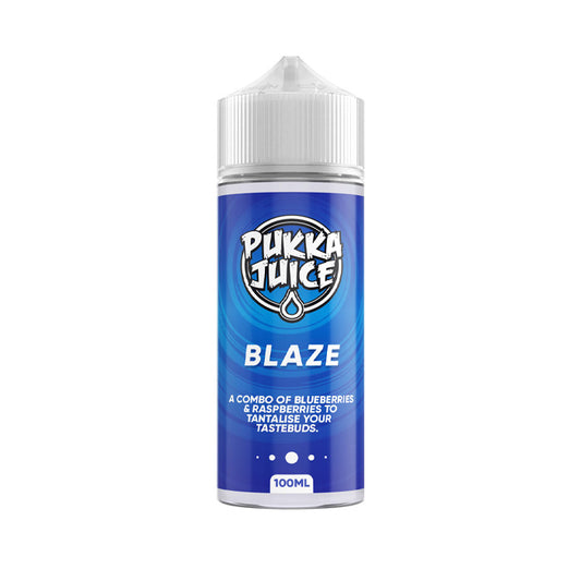 Blaze 100ml Shortfill E-Liquid by Pukka Juice