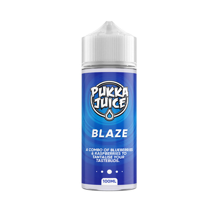 Blaze 100ml Shortfill E-Liquid by Pukka Juice